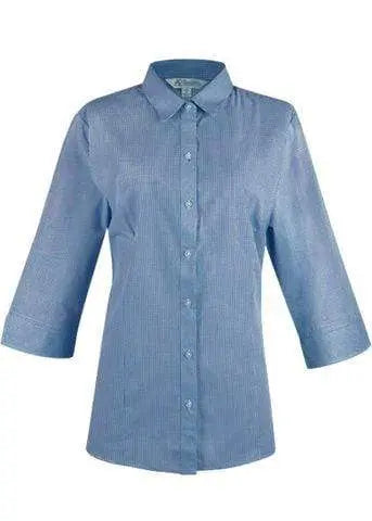 Aussie Pacific Ladies Toorak 3/4 Sleeve Shirt 2901T Metro Workwear.
